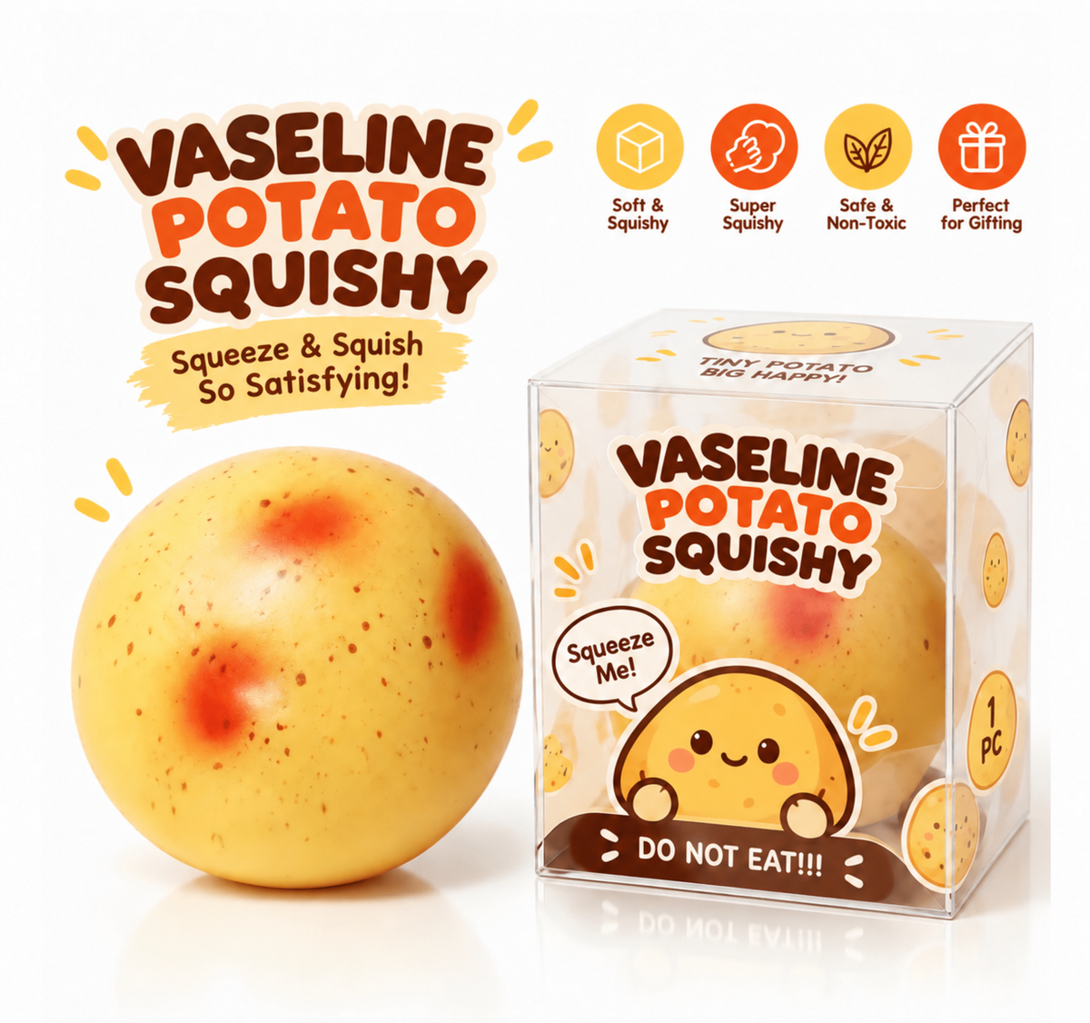 Vaseline potato crunchy