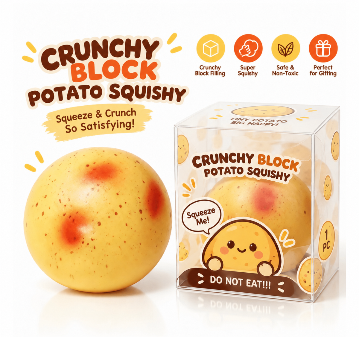 Crunchy potato squishy
