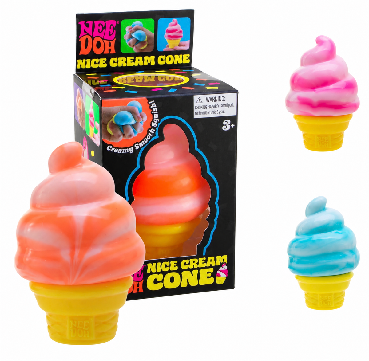 Needoh nice cream cone (colors may vary)