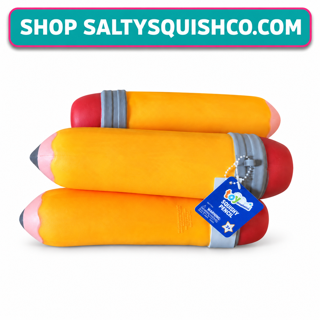 Apple/pencil squishy 2 pack -Teacher gift set