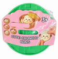 Crunchy animal dumplings