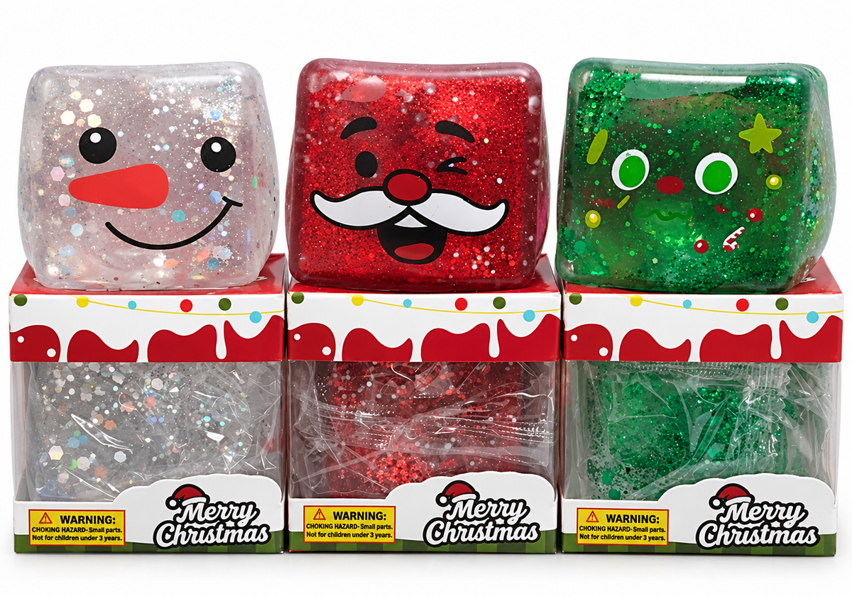 Christmas cube squishy