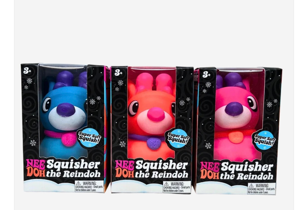 1 Needoh reindoh Squisher (colors may vary)